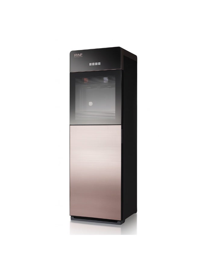آر إيه أف موزع مياه RAF - تسخين وتبريد سريع بقوة 645 واط، سعة 4 لترات ساخنة + 1 لتر بارد، تصميم تحميل سفلي، تشغيل منخفض الضوضاء، تحكم مزدوج في درجة الحرارة للاستخدام المنزلي والمكتبي - Image 2