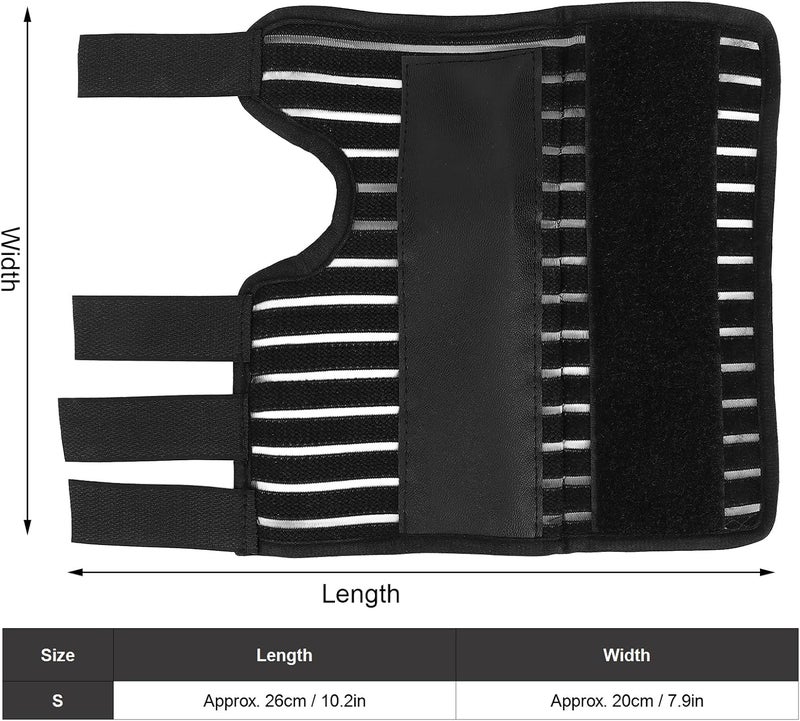 klarako Breathable Wrist Support Brace Splint, Wrist Support Brace, Adjustable Night Wrist Sleep Support Splint, Ideal for Carpal Tunnel Sprains and Tendonitis, Elastic Band + Leather - Image 2