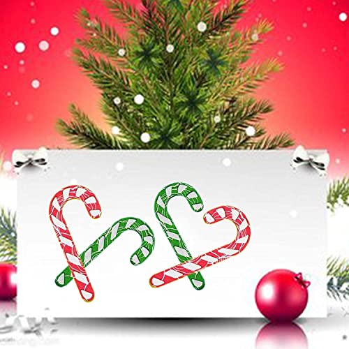 CPEI Christmas Metal Cutting Dies Candy Cane Die Cuts Embossing Stencil for Card Making DIY Scrapbooking/Photo Album Decorative Embossing Paper Cards (Candy Cane) - Image 3