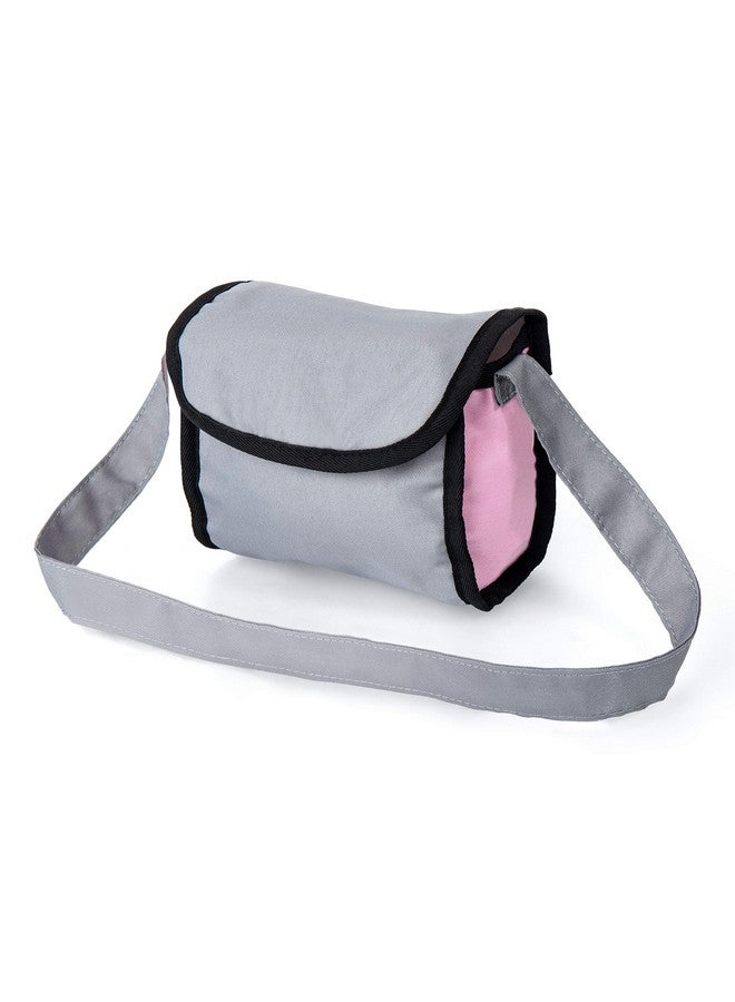 Bayer Design عربة دمى الأطفال العصرية من باير بتصميم رمادي/وردي، 67 × 41 × 68 سنتيمتر، 1300800 - Image 4