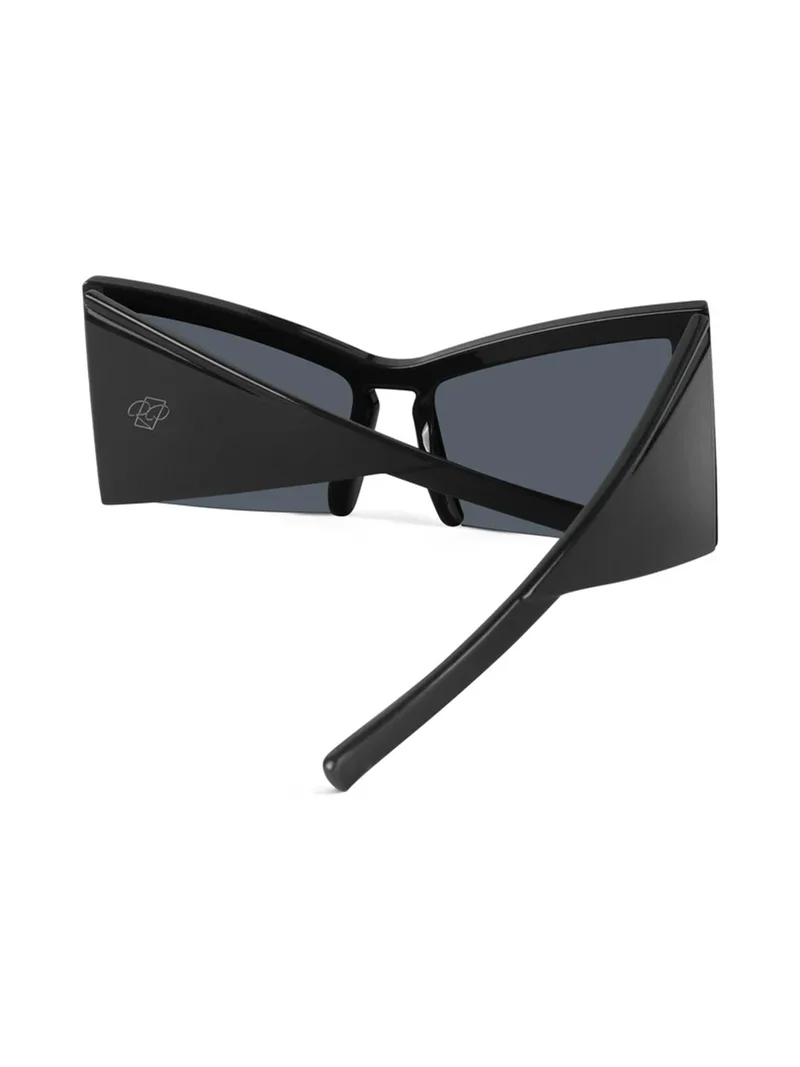 ووجلز Red Pappy Stellara Cateye Black Sunglasses
