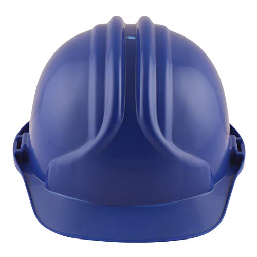 KARAM PN581 Safety Industrial Helmet for Men | Light Weight with Ratchet Type Adjustment | Comfortable Fit & Durable Hard Hat | EN Certified | Grey - Image 4