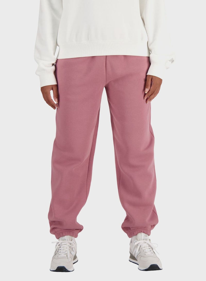 New Balance Iconic Collegiate Fleece Sweatpants - Image 1