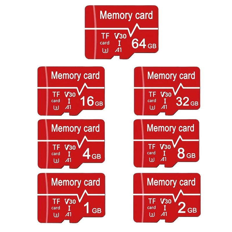 32GB Class 10 High Speed TF Memory Card U3 Support SD Adapter For Smartphones And DVR - Image 2
