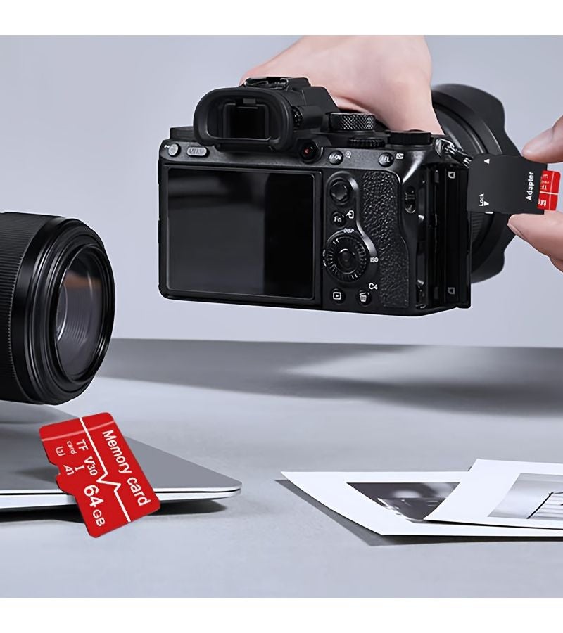 32GB Class 10 High Speed TF Memory Card U3 Support SD Adapter For Smartphones And DVR - Image 5