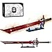 HIGH GODO Wolf Gravestone Sword Building Set 41in Cosplay Anime Sword Building Set with Stand Collection Model Sword Toy for Adults Teens Ages 14 823 PCS - Image 3