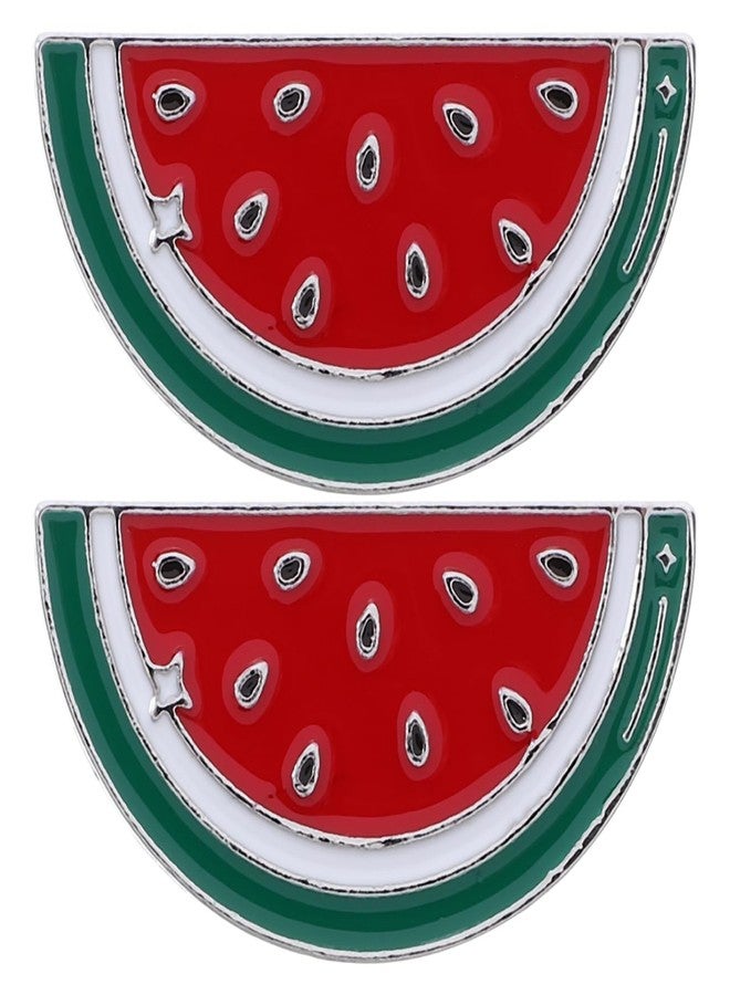 ifundom Watermelon Brooch Pin for Women Alloy Fruit Lapel Pin Jewelry Clothing Decoration Scarf Brooch Sweater for Casual and Formal Occasion - Image 1