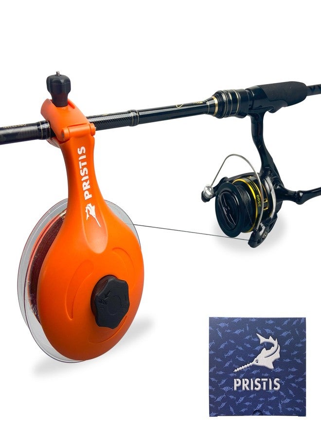 Pristis Fishing Line Winder, Reel Spooler with Unwinding System, Spool Holder with Handhold & Clamps, Anti-Twist Spooling Station, Adjustable Versatile Accessories for Baitcasting and Spinning Reel - Image 1