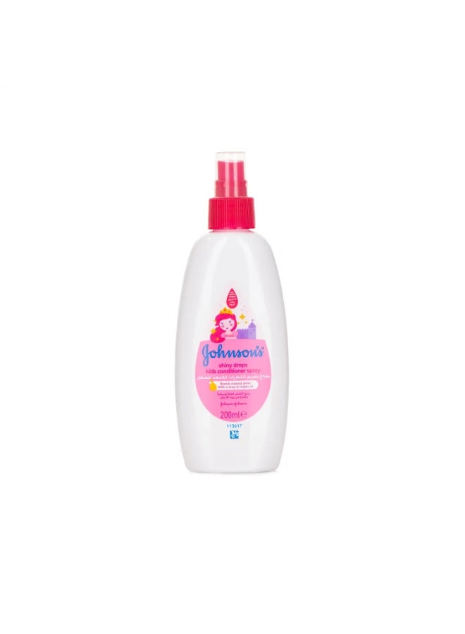 Johnson's Baby Kids Conditioner Spray Shiny Drops 200ml - Image 1