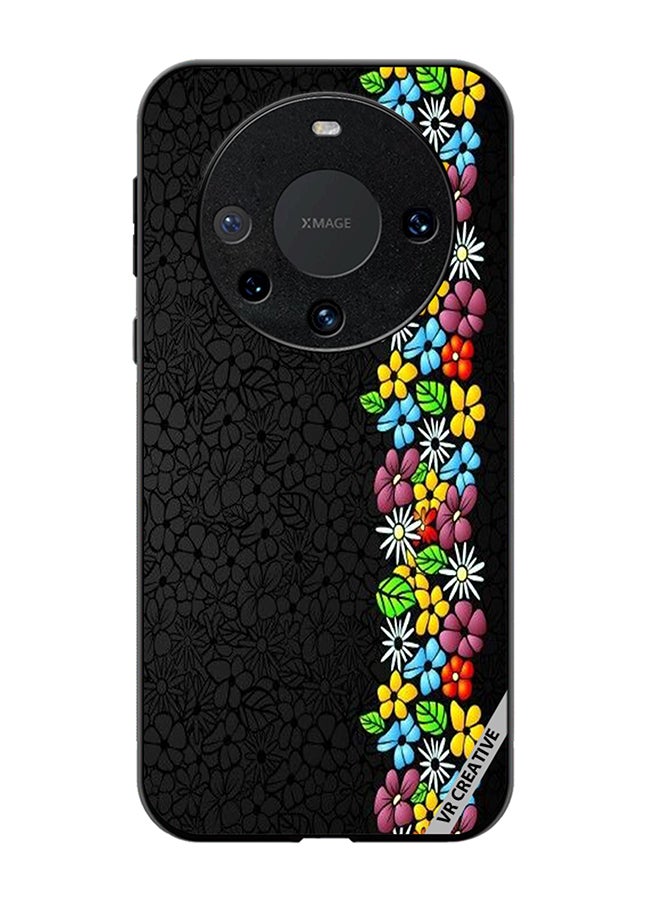 VR CREATIVE Protective Case Cover For Huawei Mate 60 Pro Plus Flower Design Multicolour - Image 1