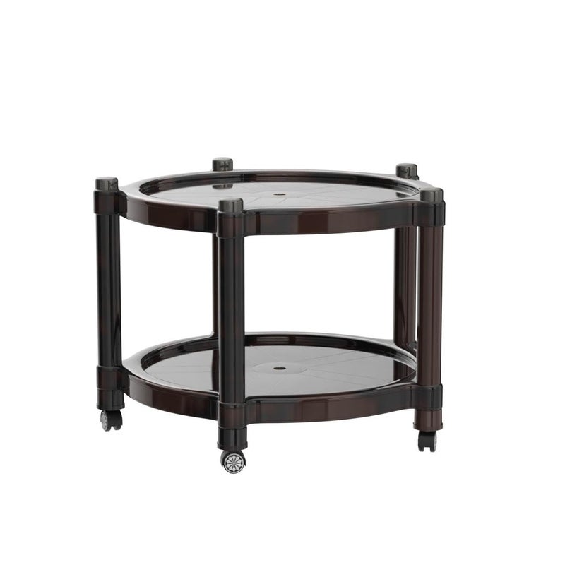 PRIMA Prima 5008 Center Trolley Coffee TableTea TableTeapoy for Home Office Outdoor Cherry - Image 3