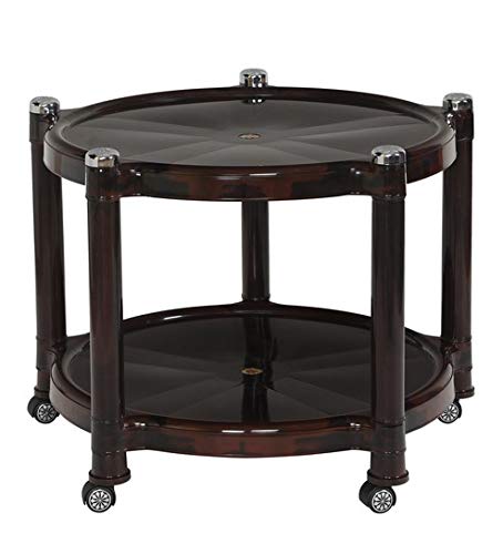 PRIMA Prima 5008 Center Trolley Coffee TableTea TableTeapoy for Home Office Outdoor Cherry - Image 2