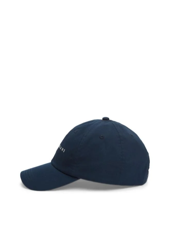 TOMMY JEANS Dark Blue Curve Peak Cap for Men | Best Price UAE