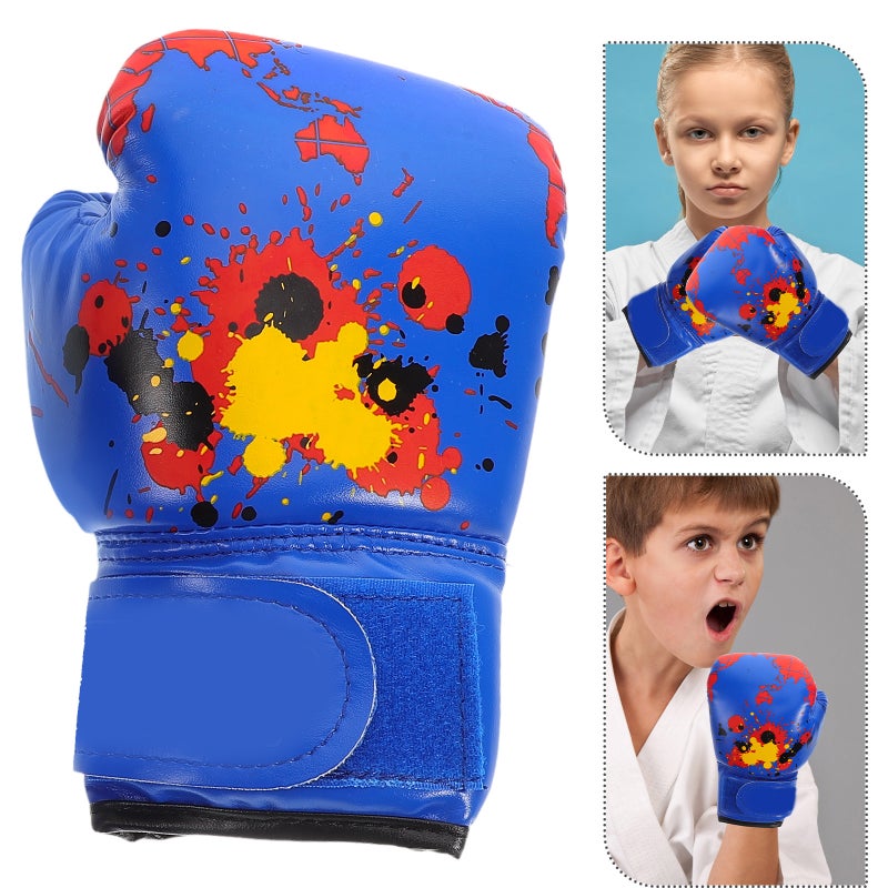 2pcs Kids Boxing Gloves for Boys Girls PU Sponge Children Toddler Boxing Gloves for Junior Kids Training Boxing Gloves Kids Sparring for Kickboxing Muay Thai MMA - Image 1