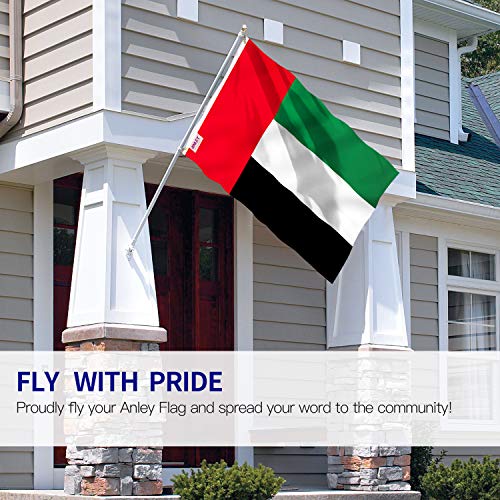 Anley Fly Breeze 3x5 Feet United Arab Emirates Flag - Vivid Color and Fade proof - Canvas Header and Double Stitched - Arab Arabic Flags Polyester with Brass Grommets 3 X 5 FT - Image 2