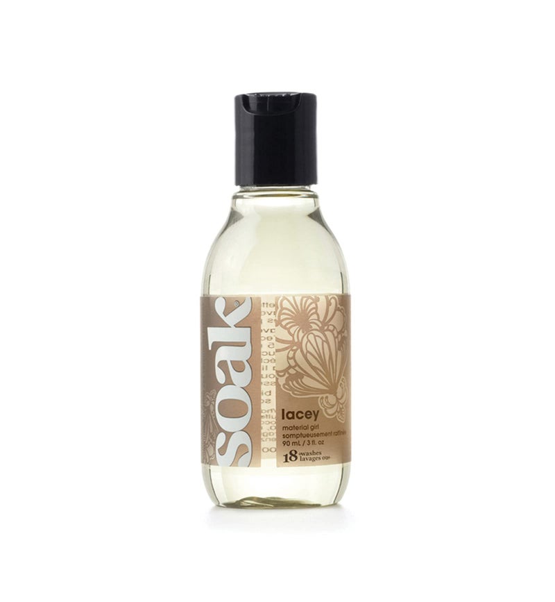 Soak Laundry Soap No Rinse Plant Derived Hand Wash Detergent 90 ml 3 fl oz Lacey