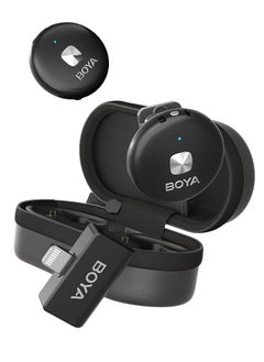 BOYA BOYA Omic-D Wireless Lavalier Microphone for iPhone iPad iOS Device, 50M Los Range, Hi-Fi Audio, Smart Noise Cancellation, 15H Duration, wireless Mini Lapel Mic for Recording Vlogging Interview  - Image 1