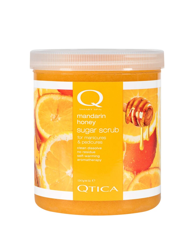 Qtica Smart Spa Sugar Scrub Mandarin Honey 44oz