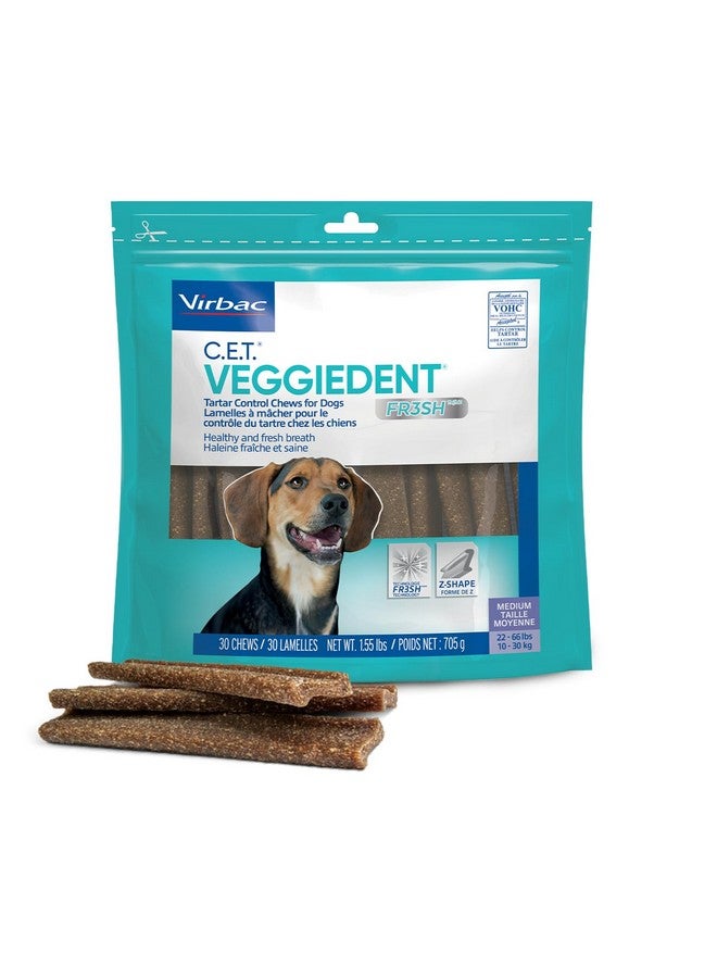 فيرباك أقراص مضغ سيت فيجيدنت Fr3Sh للتحكم في الجير للكلاب، حجم متوسط (عبوة من 30 قطعة) - Image 1