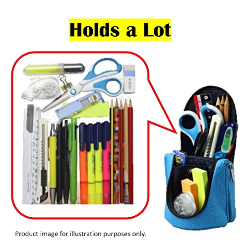 SUNSTAR حافظة أقلام أنمي صن ستار نيزوكو القابلة للوقوف، حقيبة مكياج، حامل هاتف - Image 4