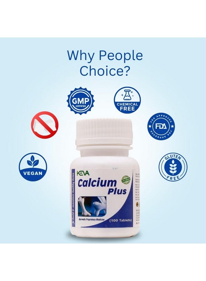 Keva Calcium Plus Tablets -100 (Tab) - Image 3