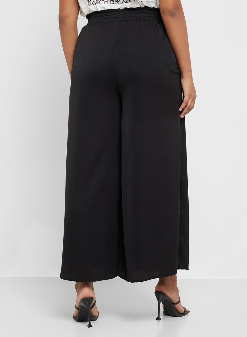 Ginger Plus Elasticised Waist Wide Leg Pants - Image 3