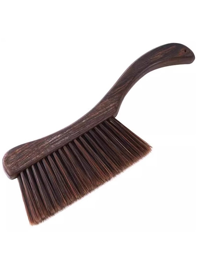 Coffee Bar Tabletop Cleaning Brush Dust Bench Brush Cleaning Brushes with Long Wooden - Image 1