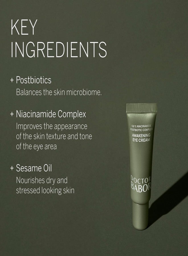 بابور كريم بابور دكتور لتنشيط البشرة حول العينين بتقنية الميكروبيوم (15 مل) - عناية احترافية مضادة لعلامات تقدم السن لمنطقة تحت العينين - كريم للعينين لإخفاء الانتفاخات وعلامات الشيخوخة - Image 3