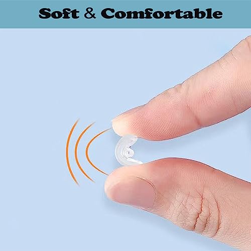 Omnful Eyeglasses Nose Pads, 5 Pairs Soft Silicone Air Chamber Glasses Nose Pads Replacement Repairing Kit, Screw-in Nose Pads with 3 in 1 Mini Screwdriver, Nose Pads for Glasses Sunglass Cleaning Cloth - Image 3