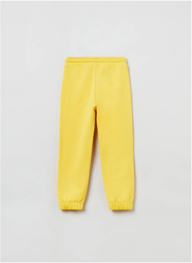 Ovs OVS Plush Joggers With Drawstring