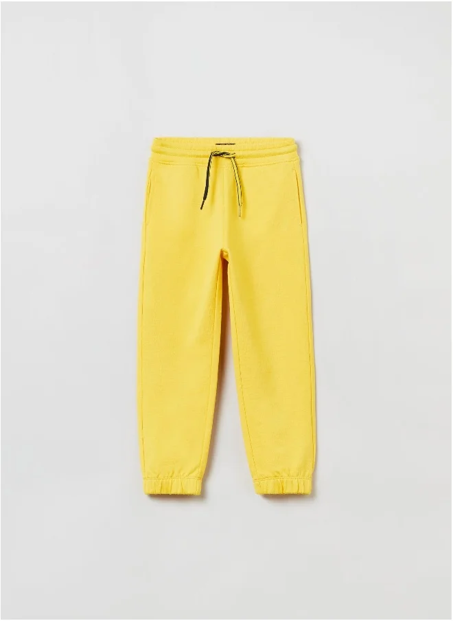 Ovs OVS Plush Joggers With Drawstring