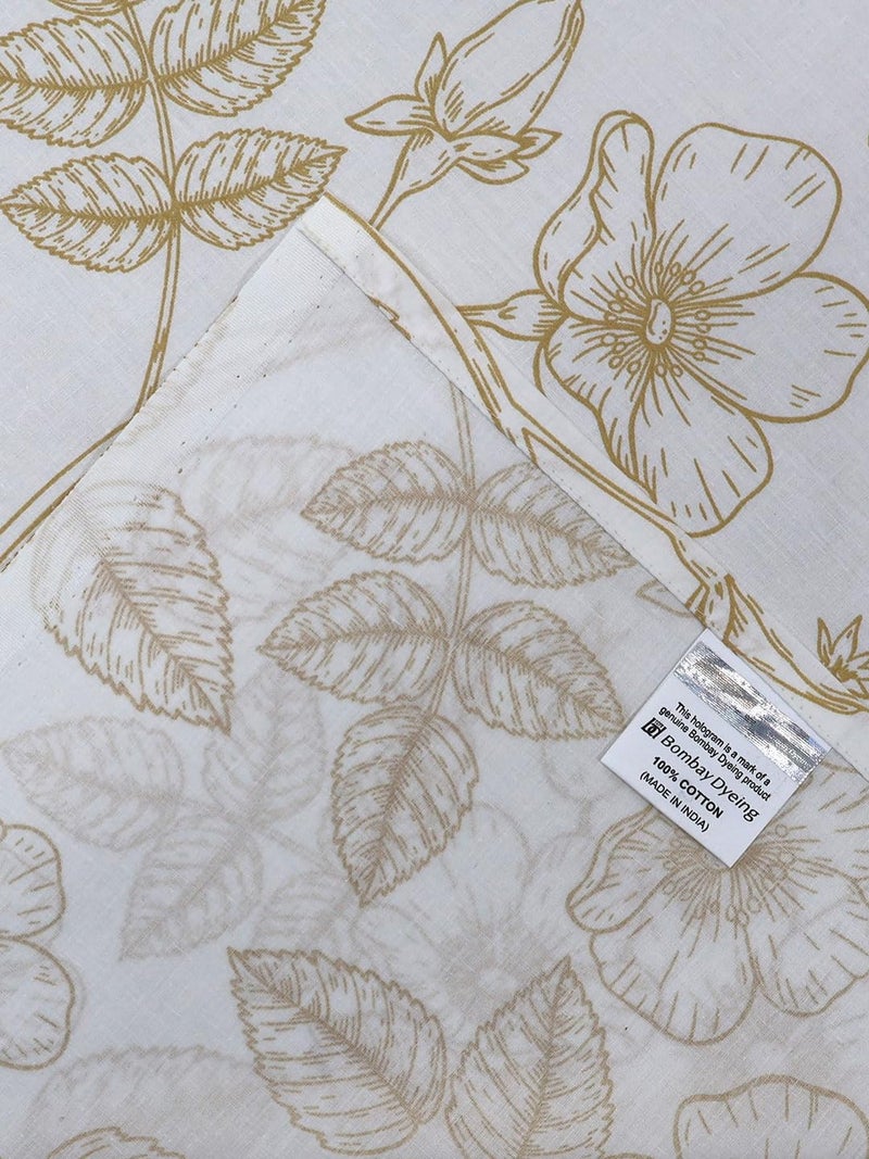 Bombay Dyeing Vintage Collection King Bedsheet 180 TC, 100% Pure Cotton Premium Bedsheet with 2 Pillow Covers - Image 4