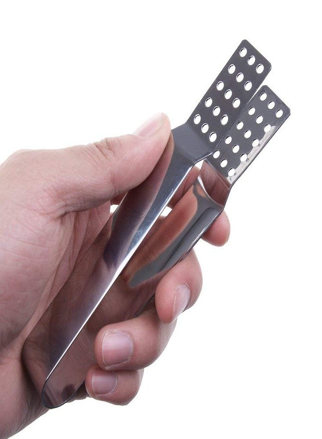 Haishell 4 Pcs Stainless Steel Tea Bag Tongs Teabag Squeezer Strainer Holder Grip Metal Spoon Mini Sugar Clip Kitchen Bar Tools - Image 5