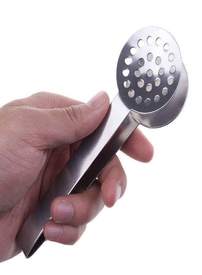 Haishell 4 Pcs Stainless Steel Tea Bag Tongs Teabag Squeezer Strainer Holder Grip Metal Spoon Mini Sugar Clip Kitchen Bar Tools - Image 3