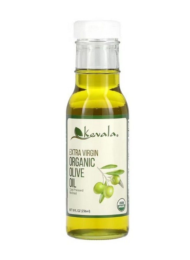 Kevala Extra Virgin Organic Olive Oil 8 fl oz 236 ml - Image 1