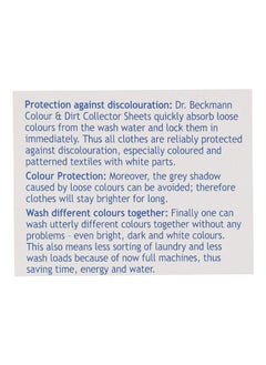 Dr. Beckmann Colour & Dirt Fabric Collector 12 Sheets  - Image 3