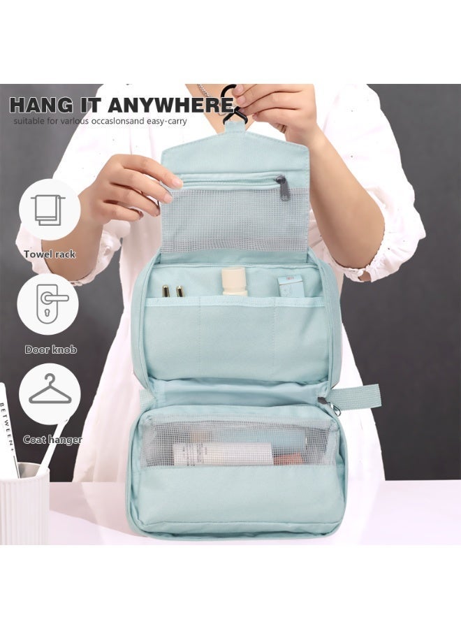 MiiSort Makeup bag, Hanging Waterproof Toiletry Bag, Hanging Cosmetic Bag, Ideal for Cosmetics, Shaving, Grooming and Bathroom Accessories Storage - Image 3