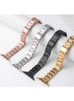 Apple Watch Series 38MM/40MM/41MM Compatible Thin Metal Stainless Steel Elegant Band - pzsku/ZC4285C64F64B24B2EB1FZ/45/_/1730492028/f5c02c31-0d9b-4602-a1e9-b3cb149431c5