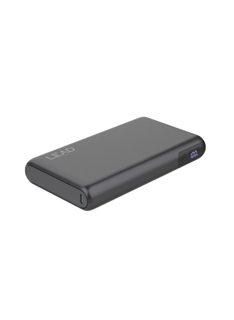 LEAD 65W PD Fast Charging Power Bank (DL202G) 19200mAh – Portable High-Capacity Battery Pack with Dual USB-C & USB-A Output, Automobile-Grade 21700 Cells – Gray - Image 3