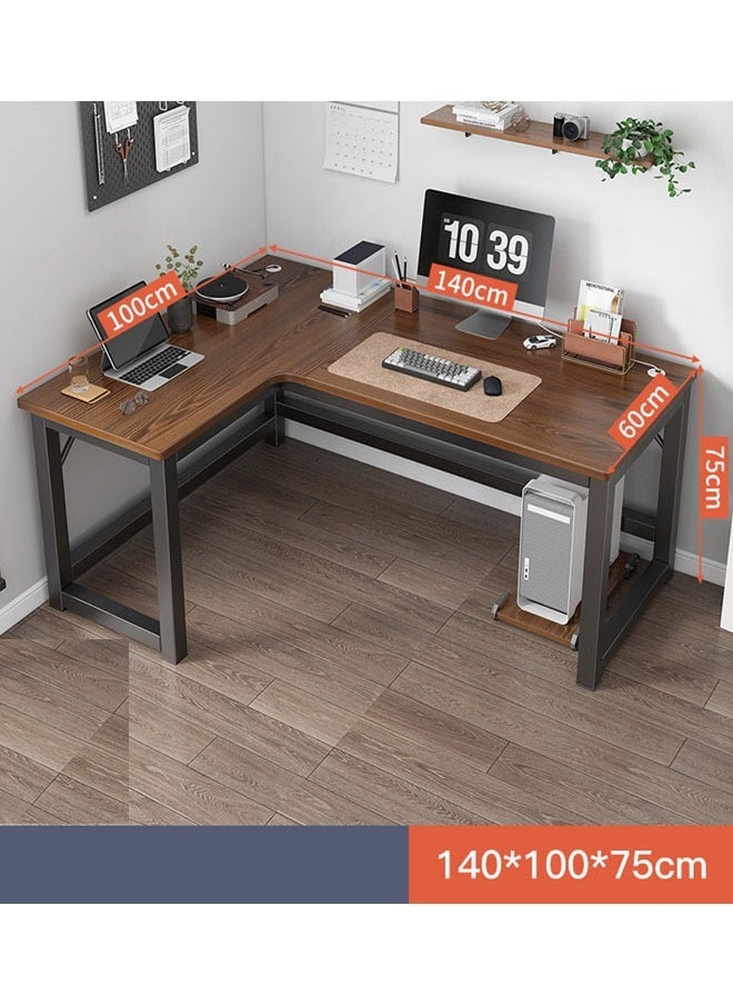 keke - Computer and Multifunction Table Home Office Workstation 140X100 cm (Left Corner) - Image 1