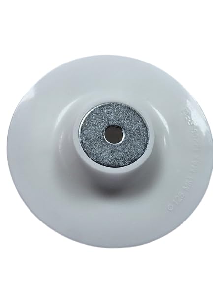 5 Inch White Grinder Polishing Pad PACK OF 10  - Image 4