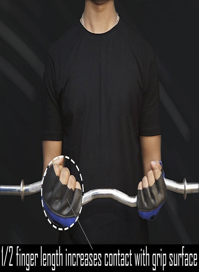 قفازات تمارين رفع الأثقال القابلة للتعديل من فيرست فيت، قفازات رياضية جيدة التهوية للتدريب المتقاطع، وتمارين اللياقة البدنية الأساسية، وركوب الدراجات، وتمارين السحب - متعددة الألوان - Image 4