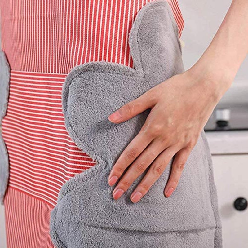 ALKAYAN Pinstripe Waterproof Cooking Aprons - Image 3