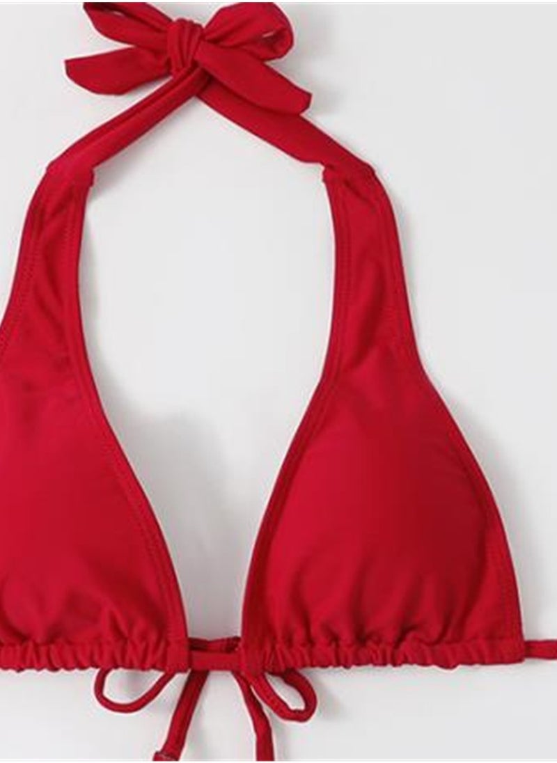 NADANBAO New swimsuit strappy bikini solid color swimsuit beach vacation bikini - Image 4