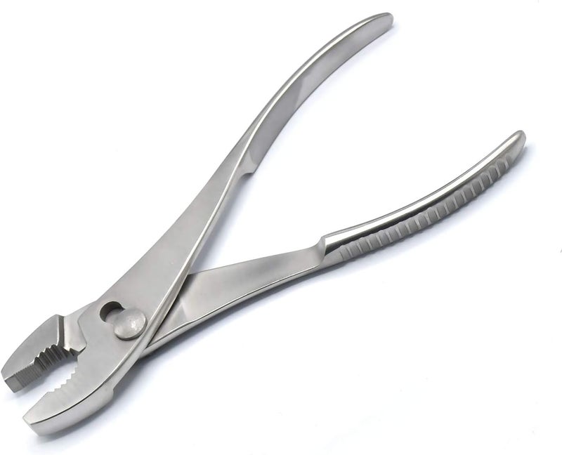 AAProTools Non-marring Stainless Steel Jaw Slip Joint Pliers 8" - Image 3