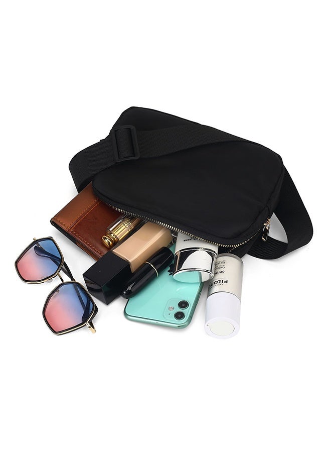 حقيبة الخصر, رياضة الماء حقيبة الصدر, تشغيل حقيبة الهاتف, crossbody متعددة الوظائف واحدة الكتف حقيبة, معدنية سحاب الماء النسيج, طول قابل للتعديل, مادة النايلون لكل من الرجال والنساء - Image 3