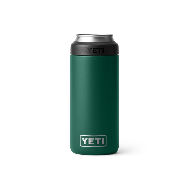 YETI Rambler 12 oz. Colster Slim Can Insulator for the Slim Hard Seltzer Cans, (NO CAN INSERT) Black Forest Green - Image 3