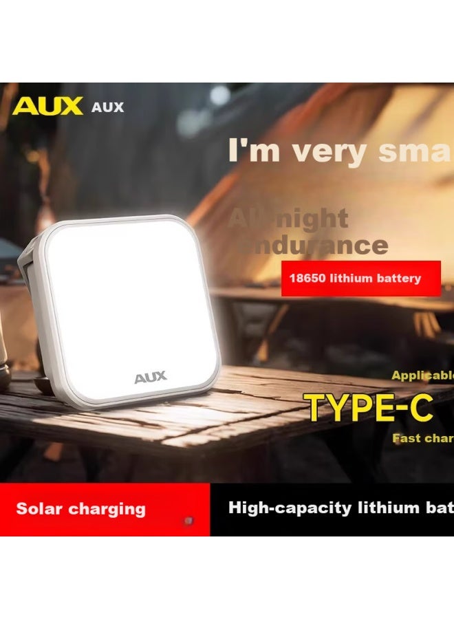 Aux Outdoor Camping Light Long-lasting Solar Home Emergency Lantern Portable Tent Hanging Led Ambient Light - Image 2