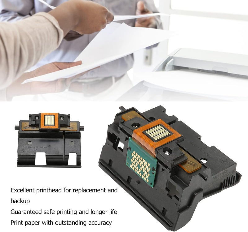 Yoidesu Replacement Printer Print Head for 10 Series 6.1 7.1 9.1 Office ESP 6150, Print Clear Stable Output Black ABS Printhead Replacement Parts for - Image 2