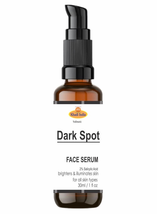 Vedimatic Khadi 100% Pure Natural Dark Spot Serum With 10% Vitamin C & More | | For Dull Skin | Beginner Friendly, For All Skin Types | 100% Vegan 30ml. - Image 1